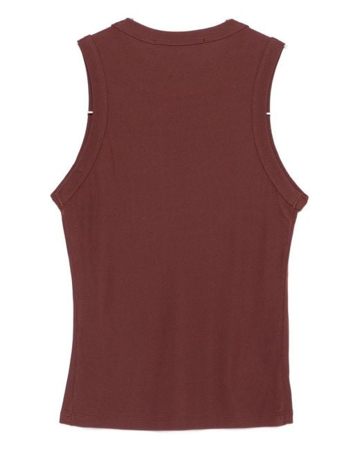 AYA MUSE Red Knitted Vest
