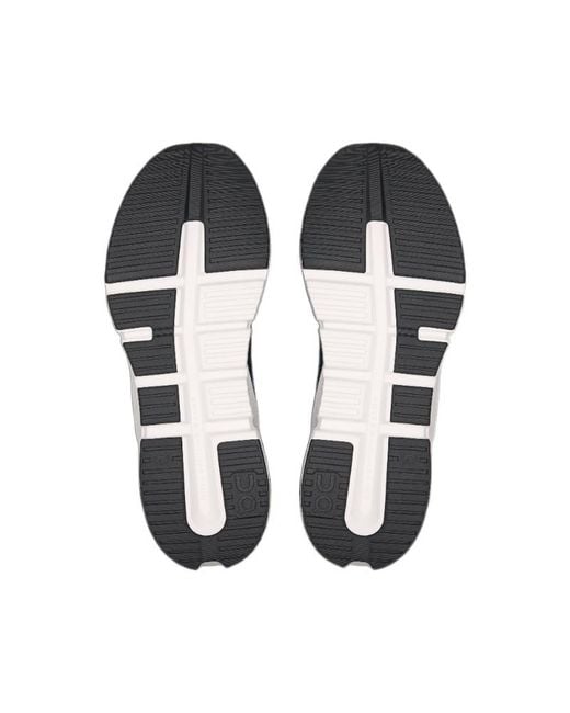 On Shoes Blue Cloudnova Rift Sneakers for men