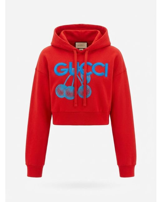 Gucci Logo-Embroidered Cotton Hoodie