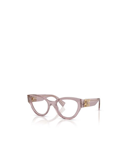 Miu Miu Multicolor Cat-Eye Frame Glasses