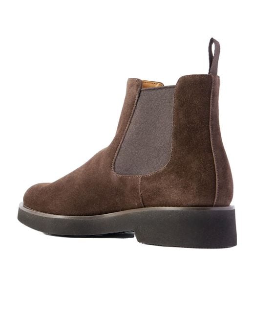 Church's Brown Monmouth Suede Chelsea Boots
