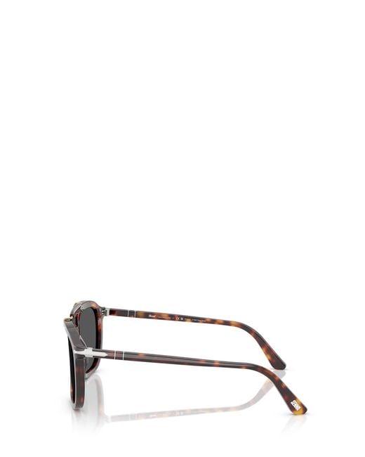 Persol Gray Pilot Frame Sunglasses for men