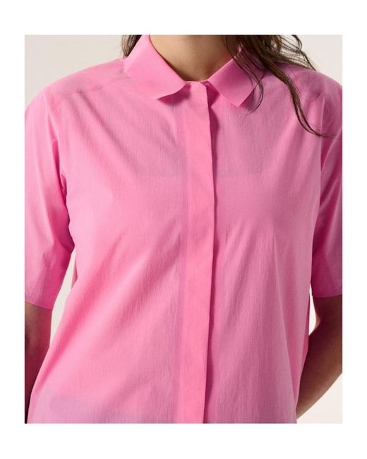 Arc'teryx Pink Olia Shirt Ss