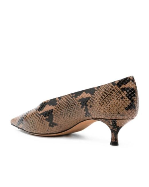 Le Monde Beryl Brown Kitten Heel Mules