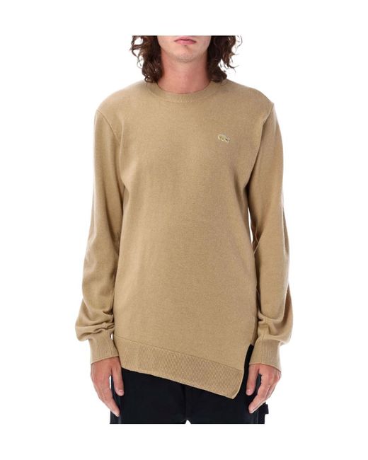 Comme des Garçons Natural Irregular Hem Sweater for men