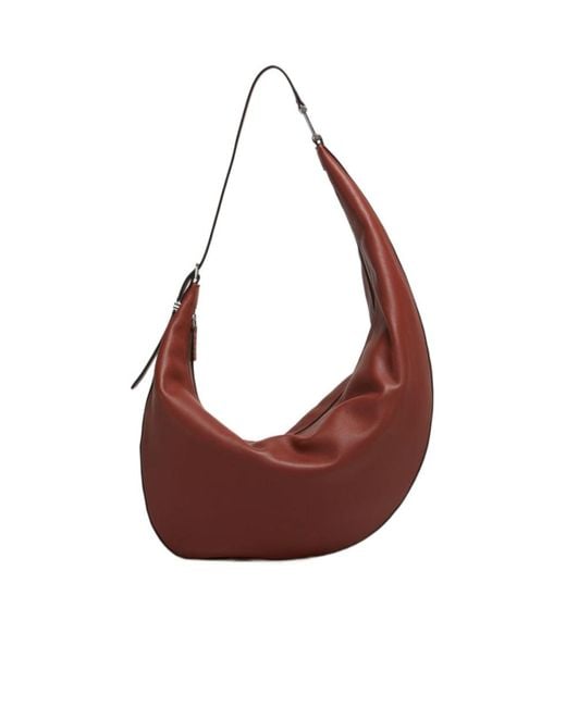Marni Brown Dot Medium Hobo Bag