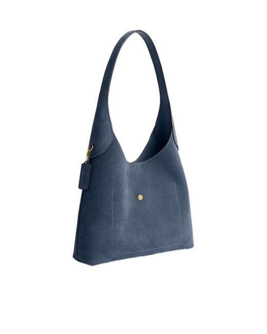 COACH Blue Brooklyn Shoulder Bag 28