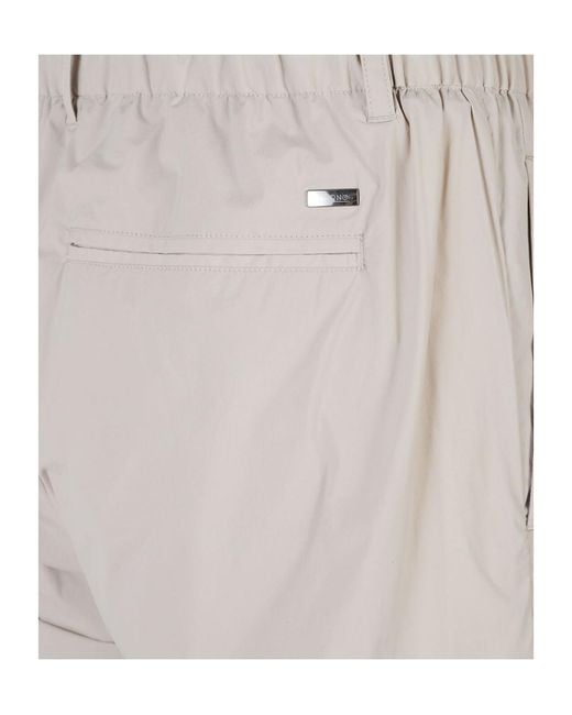 Herno Gray Drawstring Trousers for men