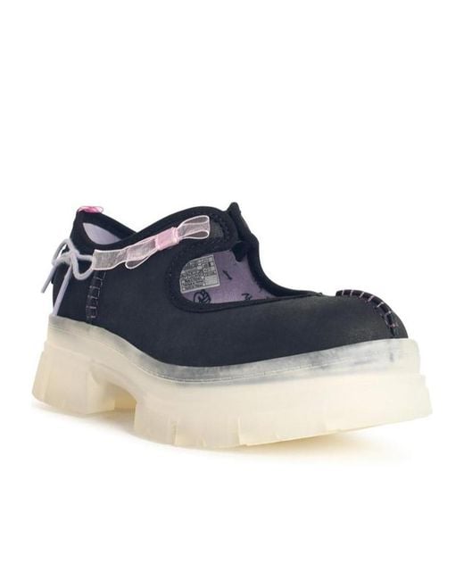 Ugg Blue Areum Mary Jane Bow Sneakers