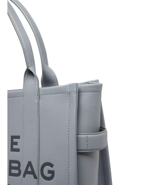 Marc Jacobs Gray Large Double Handle Tote Bag