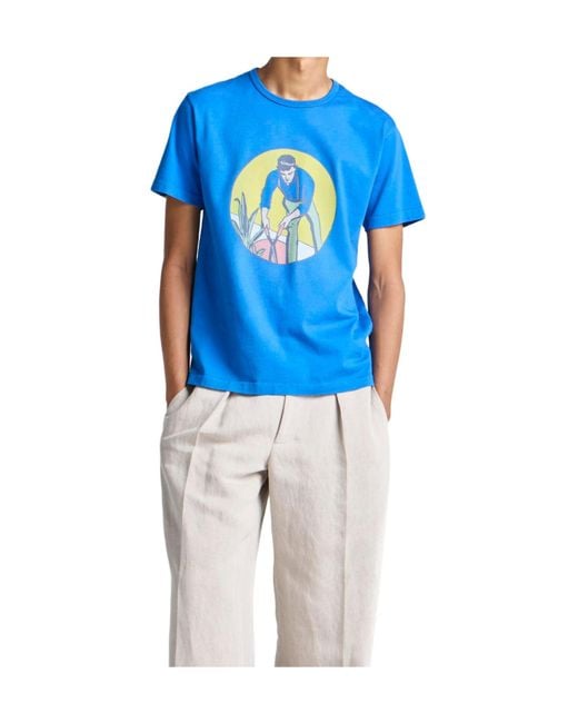 J.W. Anderson Blue Jw Anderson Gardener T-Shirt for men