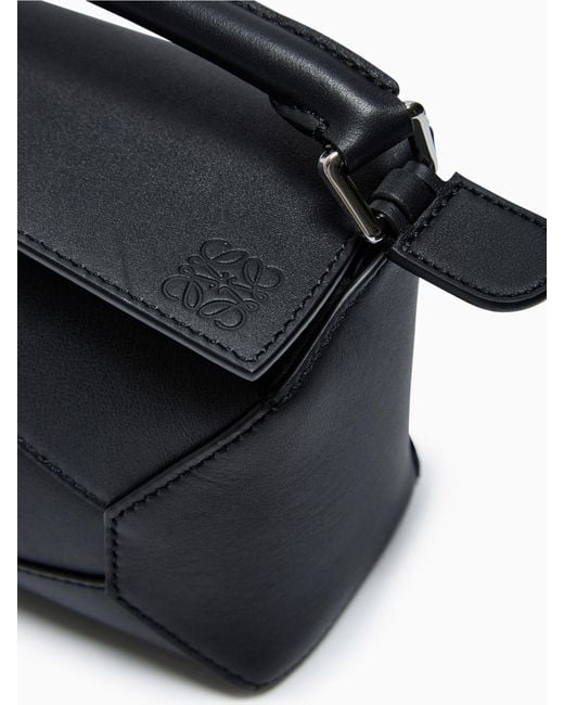 Loewe Black Puzzle Mini Bag
