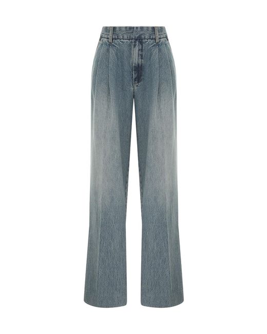 Zimmermann Blue Illustration Denim Jeans