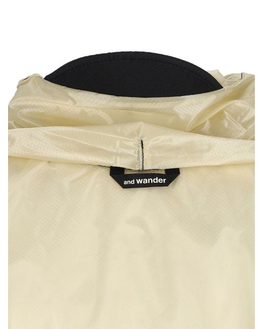 And Wander Natural Sil Poncho for men