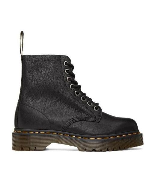 Dr. Martens Black Logo Lacing And Ankle Boots for men