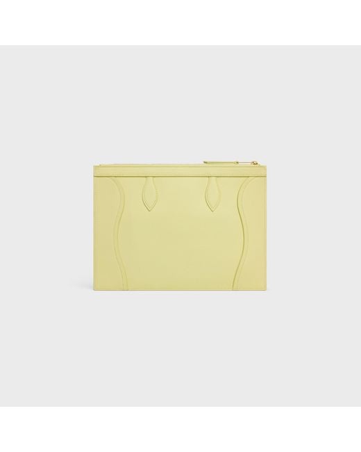 Céline Metallic Medium Pouch