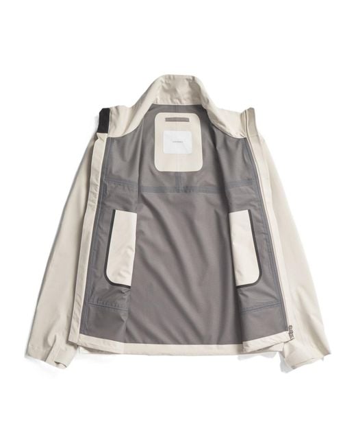 Norse Projects Natural 3 L Waterproof High Collar Jacket for men