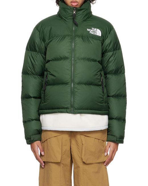 The North Face Green 1996 Retro Logo-Print Jacket