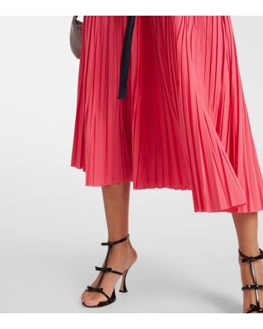 Roksanda Pink Vendita Belted Midi Dress