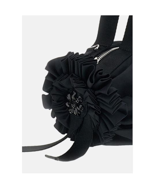 Simone Rocha Black Zipped Tote Bag