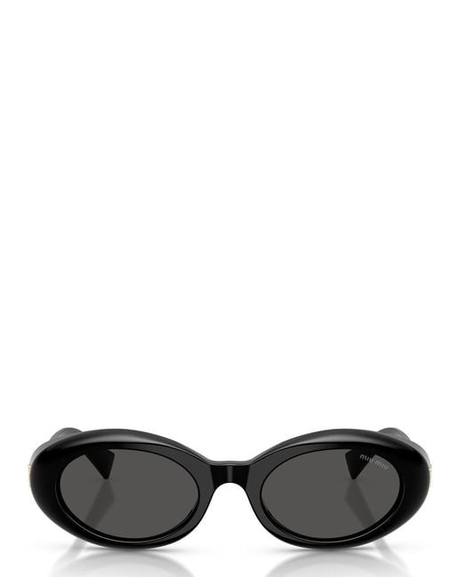 Miu Miu White Versatile Sunglasses