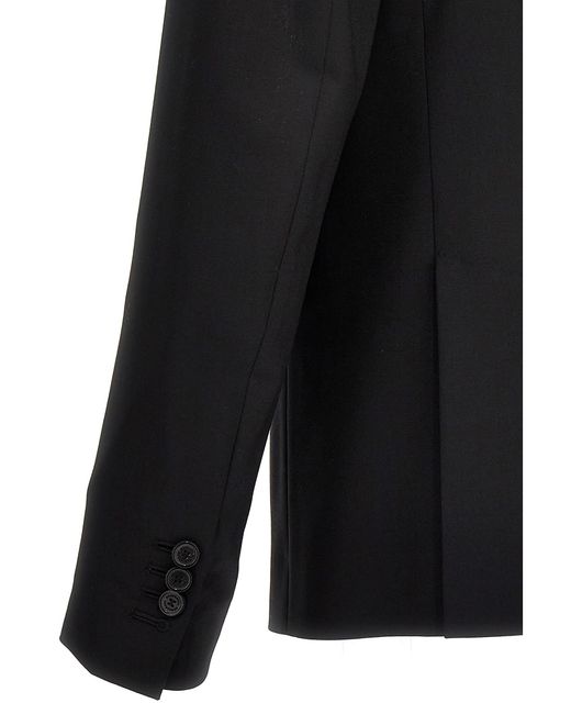 DSquared² Black Single-Breasted Tailored Suits for men