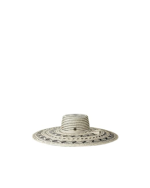Maison Michel White Gina Hat