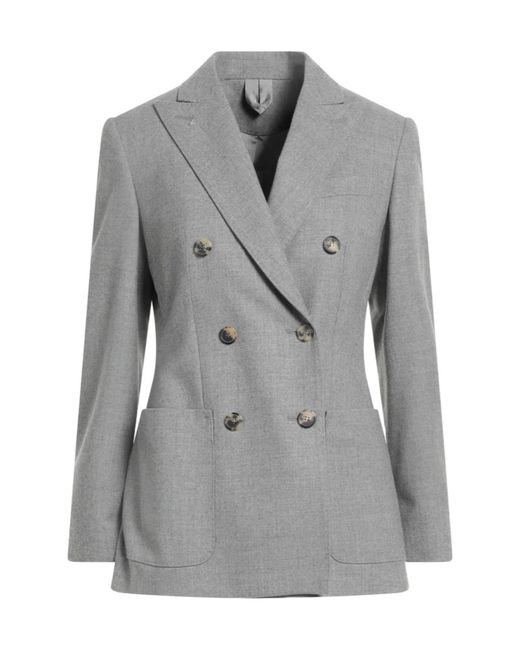 Max Mara Gray Double- Suit