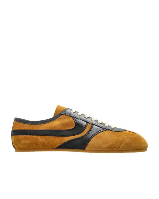 Dries Van Noten Brown Low-Top Sneakers for men