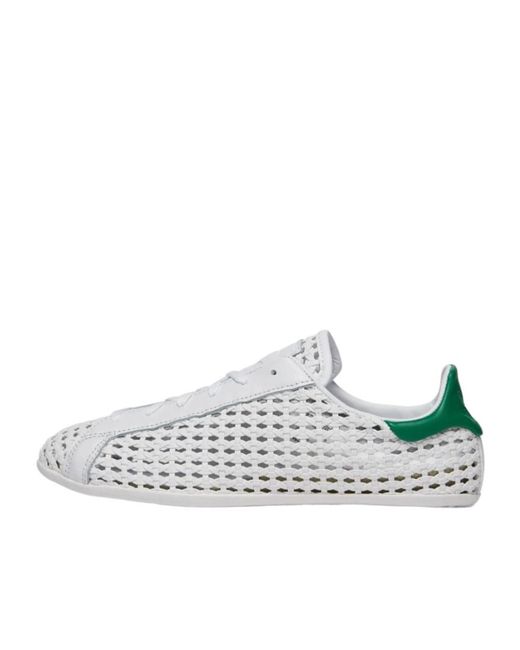 Adidas Originals White Stan Smith Low-Top Sneakers