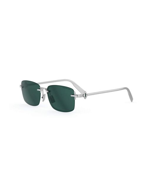 Dior Green Frameless Sunglasses for men
