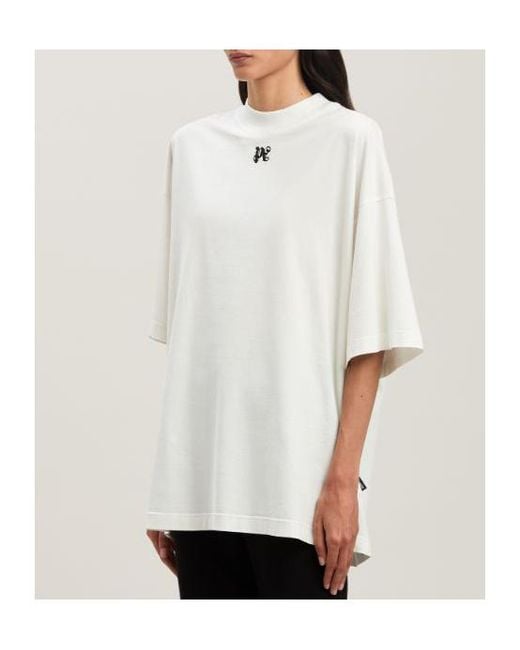 Palm Angels White Wings-Print T-Shirt
