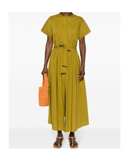 Forte_forte Yellow Cotton Shirtdress