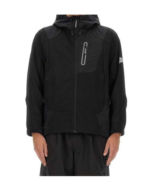 And Wander Blue Utility Jacket for men