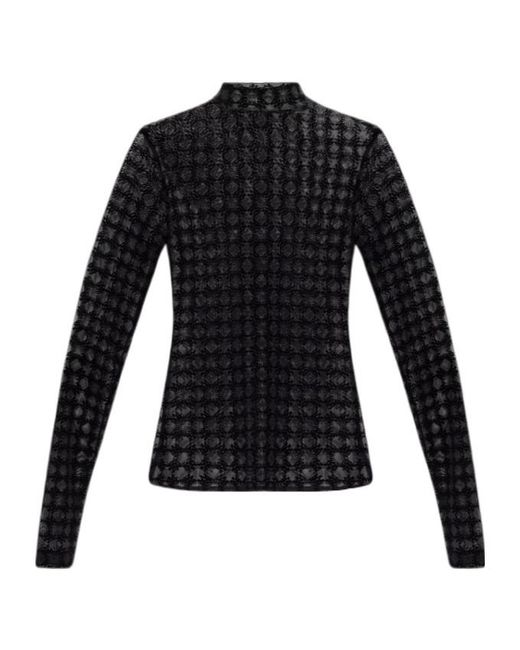 Amiri Black Ma Quad Flocked Top