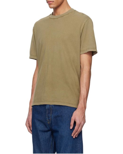 Our Legacy Green Box Jersey T-Shirt for men