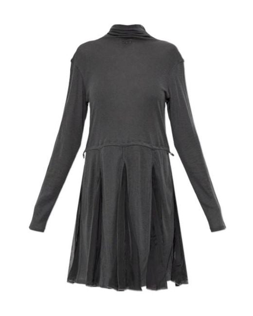 DIESEL Black Long-Sleeved Dress