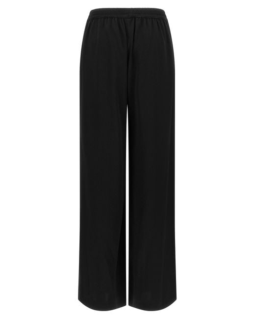 Gianluca Capannolo Black Elastic Waist Casual Pants