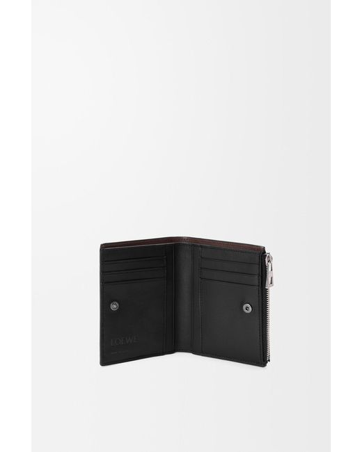 Loewe Black Switch Slim Compact Wallet for men