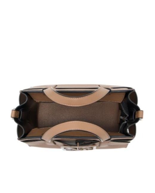 ARMANI EXCHANGE Brown Shopping Bag With Monogram