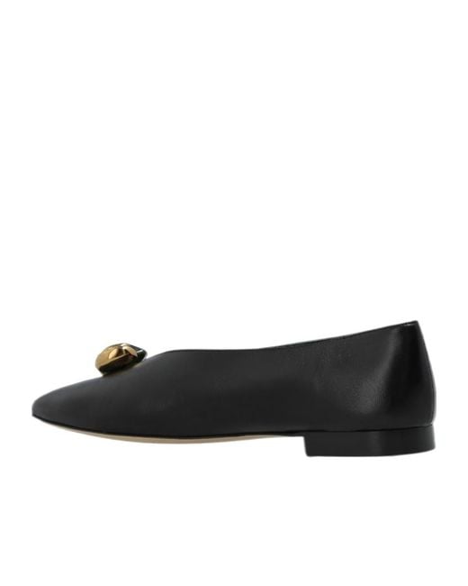 Jimmy Choo Black Ballet Flat Shoes