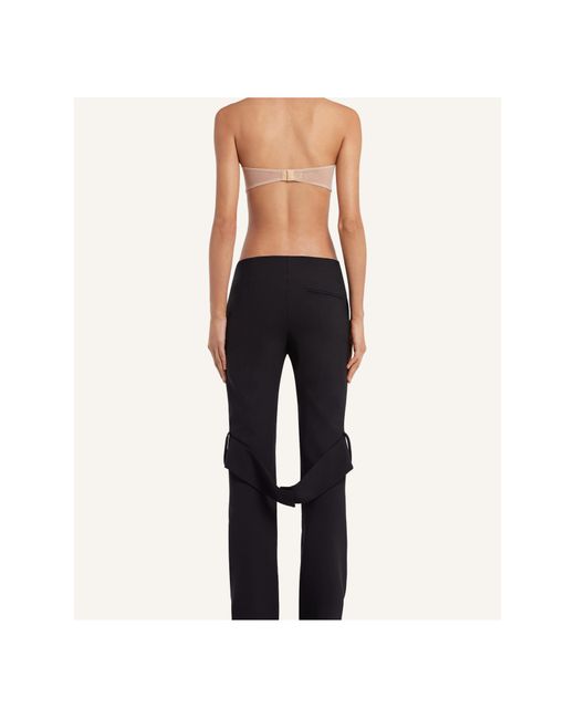 Courreges Black Courrèges Illusion Strapless Top