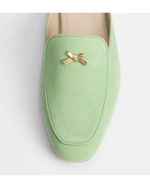 Dior Green Baby Bow Mule