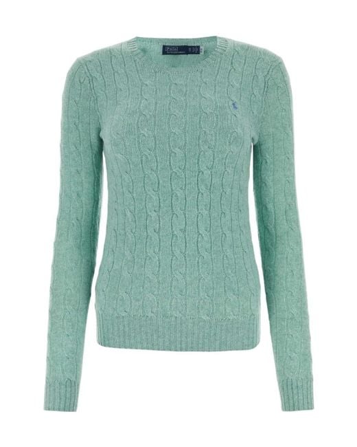 Polo Ralph Lauren Green Polo Pony Crewneck Jumper
