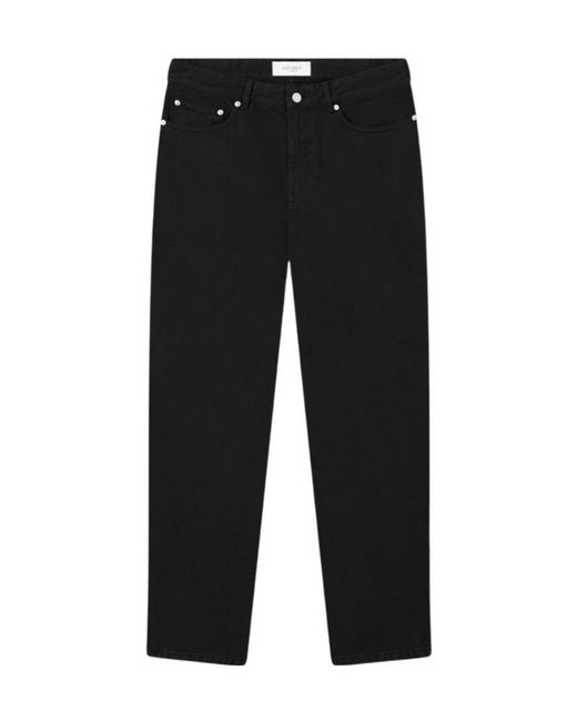 Les Deux Black Belt-Loop Jeans for men