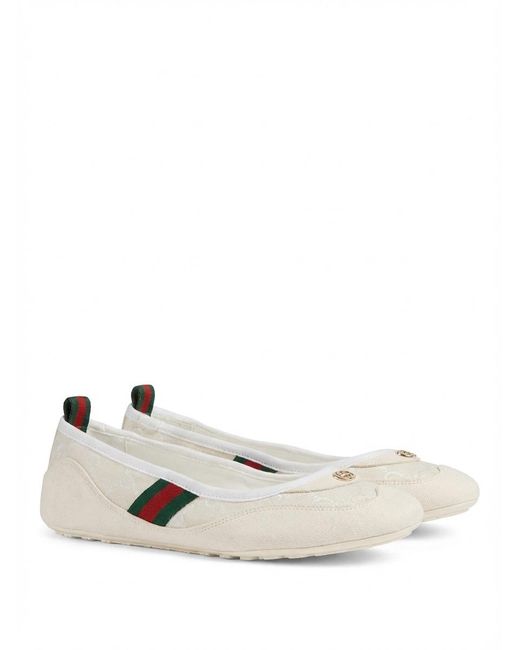 Gucci Natural Shift Ballerina