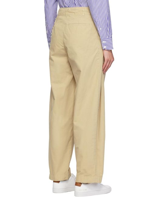 Rag & Bone Natural Belt Loops Slacks