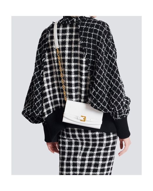 Balmain White Shuffle Chain Linked Wallet
