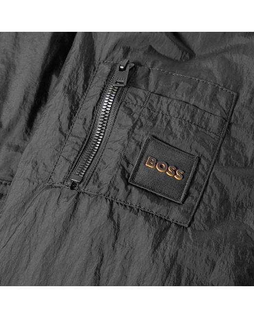 Boss Gray Simple Coat for men