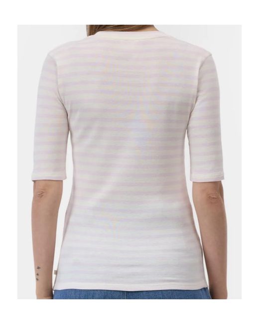 Closed Gray Striped T-Shirt